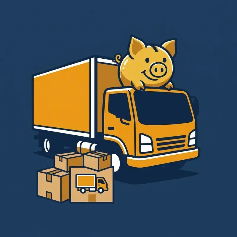 Sparschwein Umzug - Umzugskosten vergleichen